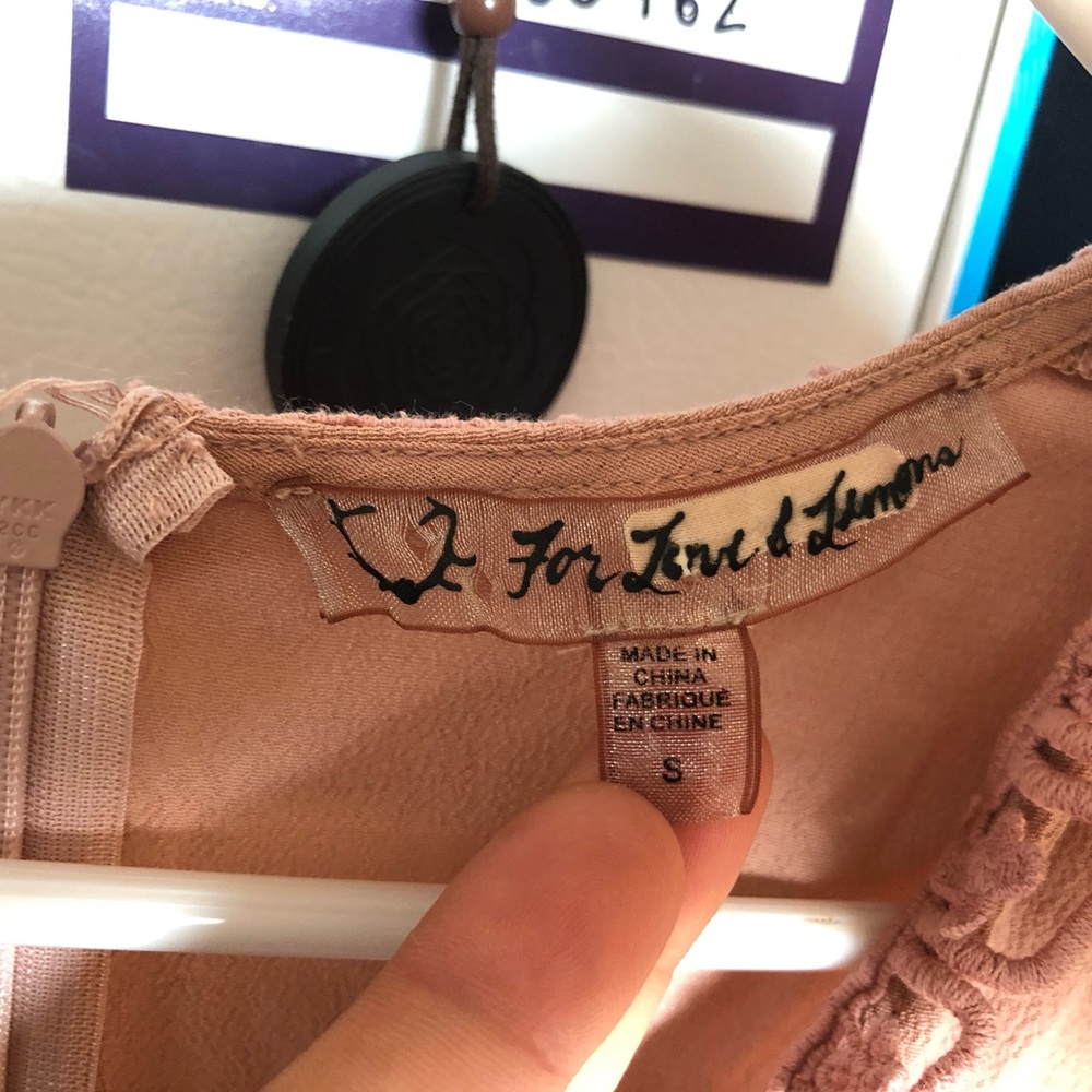 For Love and Lemons Lilou Midi Dress Sz S FL&L EUC - Picture 15 of 16